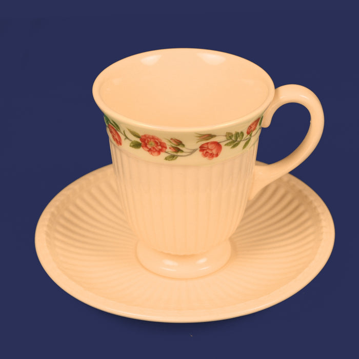 Wedgwood Rosalind Koffiekop en Schotel - 125 ml