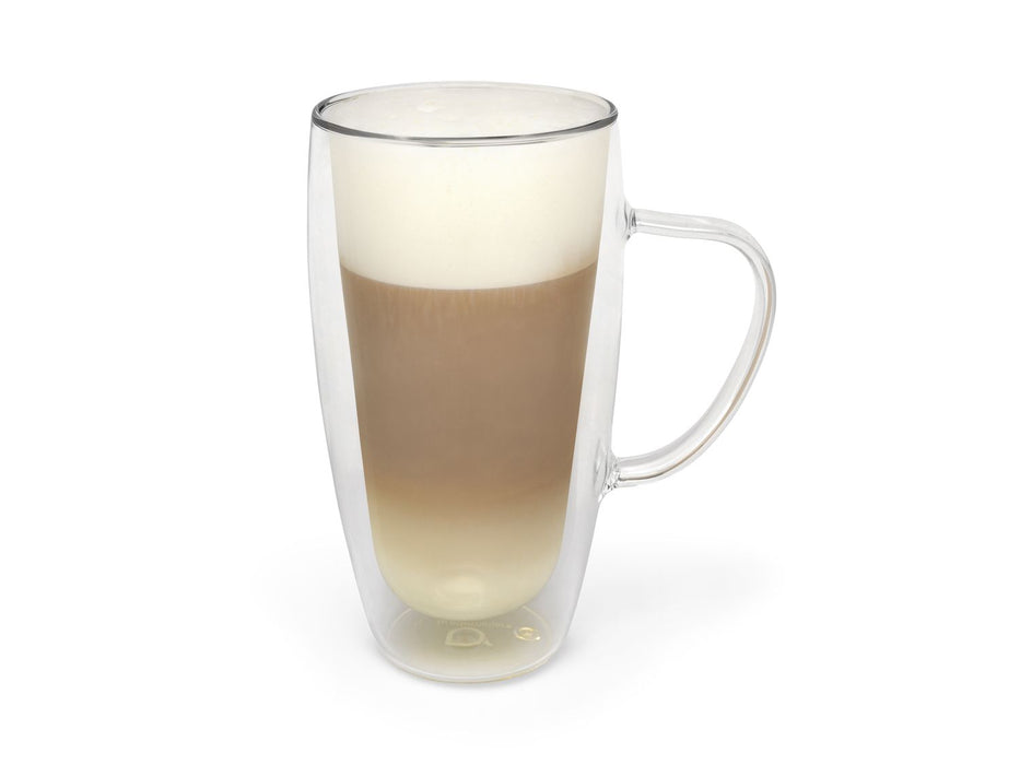 Bredemeijer Dubbelwandig Theeglas -Transparant - Borosilicaatglas - 400 ml