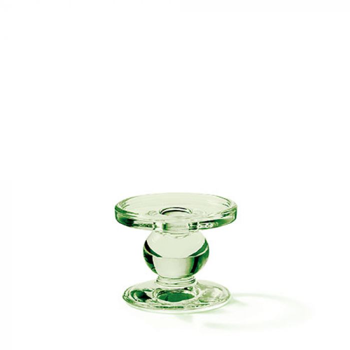 Ambiente Kaarsenhouder - Groen - Glas - Ø 8,5 cm