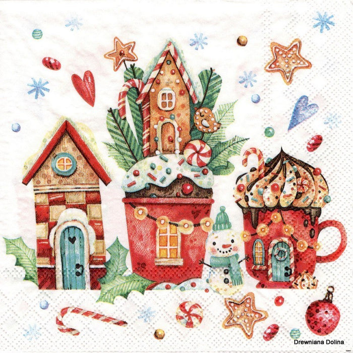 Ambiente Magical Christmas Servetten - 33 cm x 33 cm