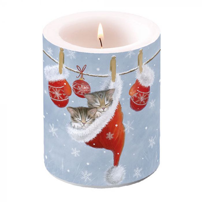 Ambiente Just Sleepy Kaars - Groot - Paraffine - Ø 10 cm