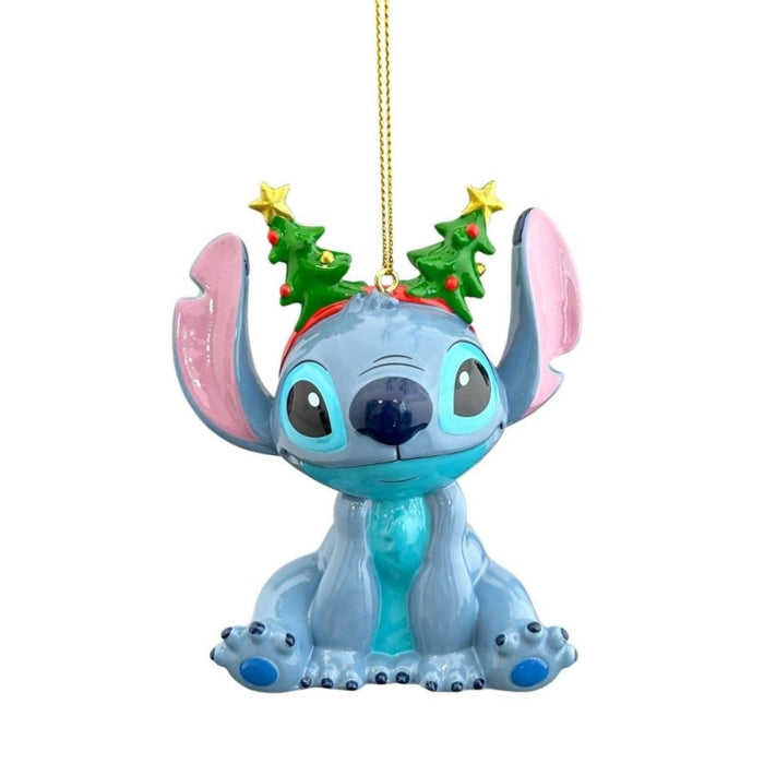 Disney Ornament Stitch Trees Headband