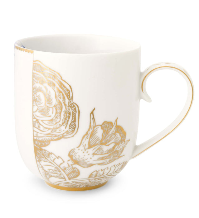 Pip Studio Royal White Beker - Porselein - 325 ml