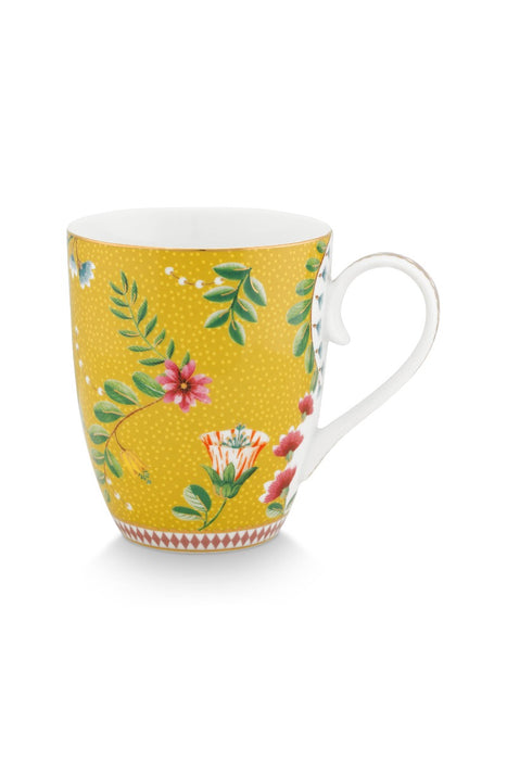 Pip Studio La Majorelle Yellow Beker - Porselein - 350 ml