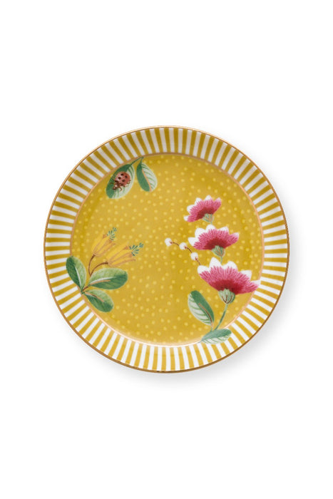 Pip Studio La Majorelle Yellow Theetip - Porselein - Ø 9 cm