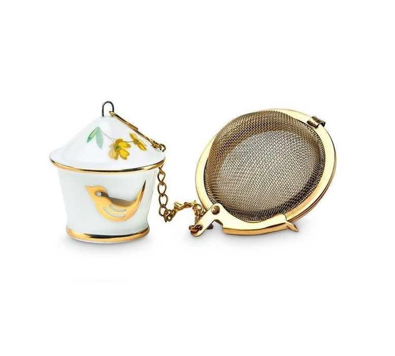 Pip Studio Floral Birdhouse Thee Ei - Porselein
