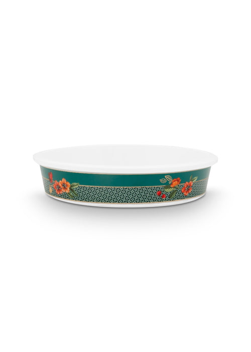 Pip Studio Winter Wonderland Green Ovenschaal - Porselein - Ø 21,6 cm