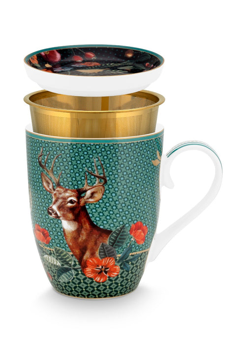 Pip Studio Winter Wonderland Dear Tea For One - Porselein - 350 ml