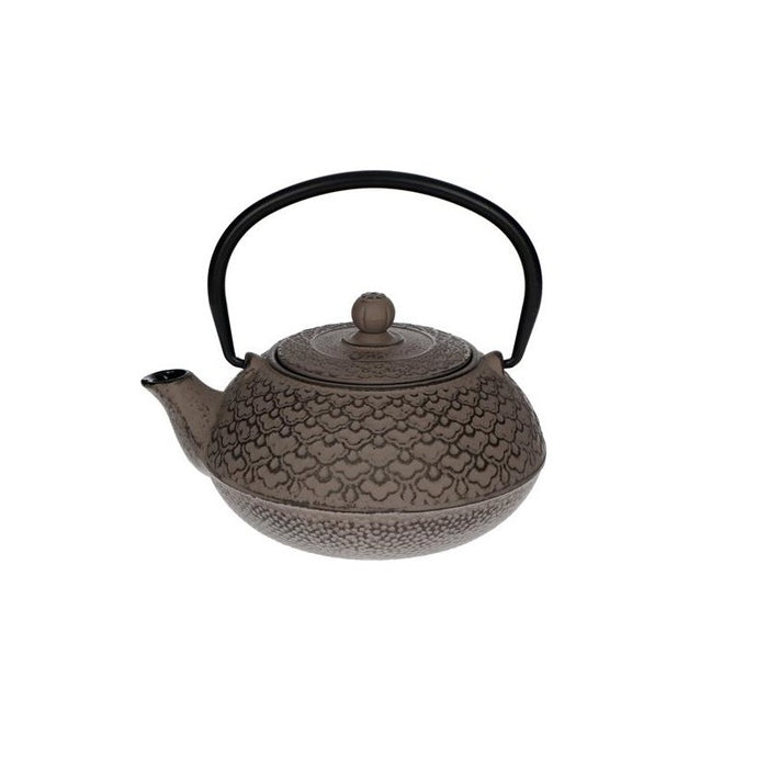 Brandani Nature Theepot - Beige - Gietijzer - 600 ml