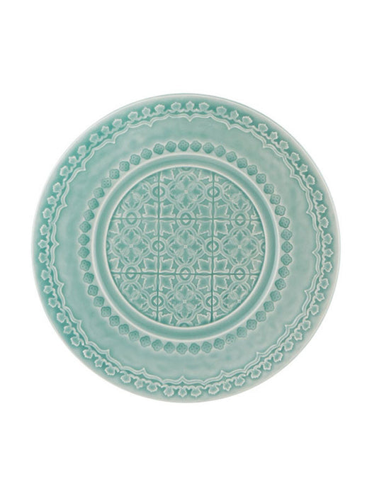 Bordallo Pinheiro Morning Blue Ontbijtbord - Blauw - Aardewerk - Ø 22 cm