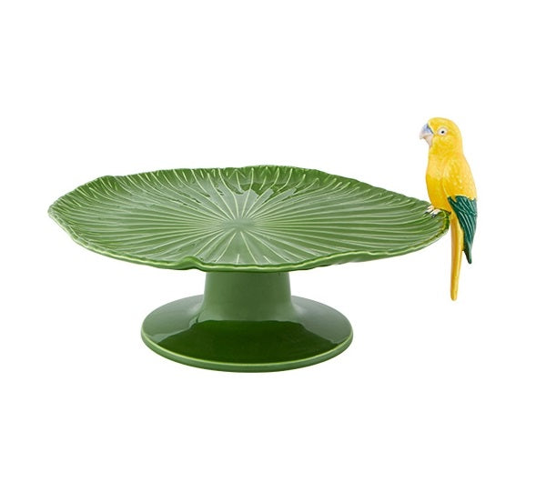 Bordallo Pinheiro Amazōnia Taartplateau - Aardewerk - 33,2 cm x 34 cm