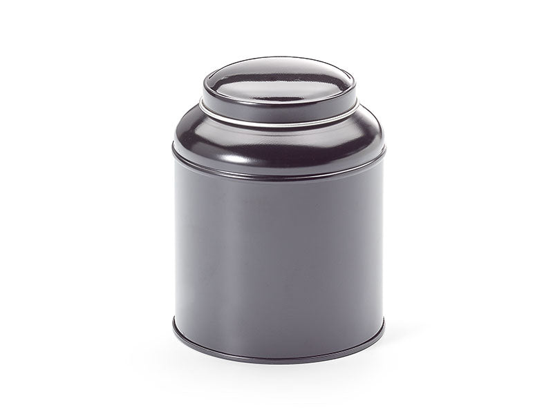 ChaCult Globe Theeblik - Zwart - Metaal - 100 gram
