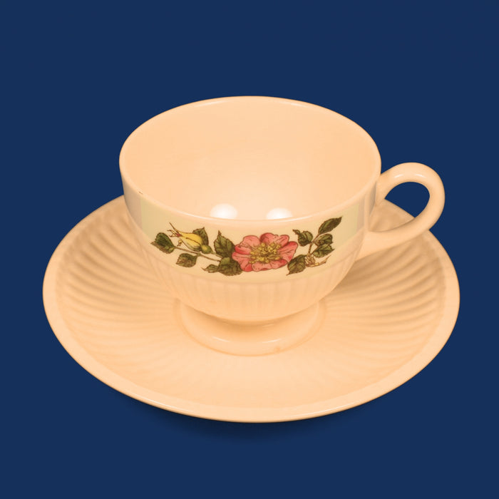 Wedgwood Briar Rose Theekop en schotel - 150 ml