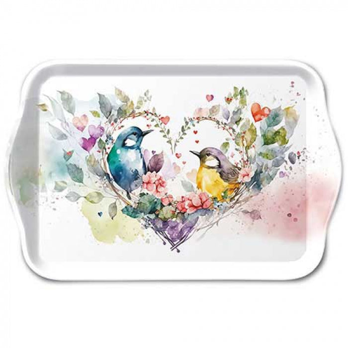 Ambiente Loving Birds Dienblad - Melamine - 13 cm x 21 cm