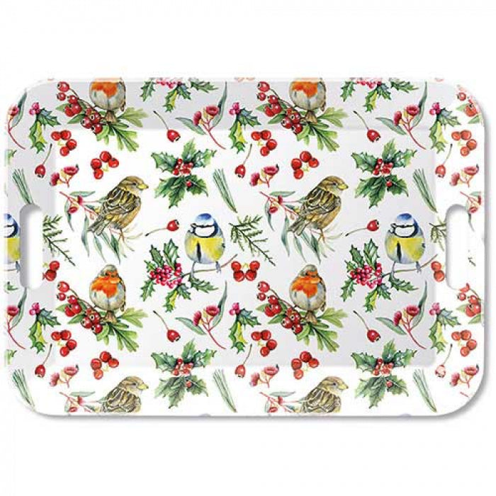 Ambiente Birds in Winter Dienblad - Melamine - 33 cm x 47 cm