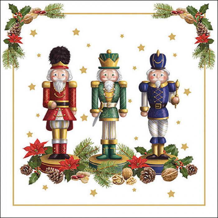 Ambiente Bearded Nutcracker Servetten - 33 cm x 33 cm