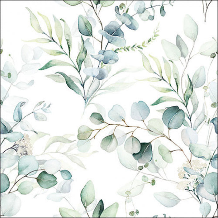 Ambiente Eucalyptus All Over Servetten - 33 cm x 33 cm