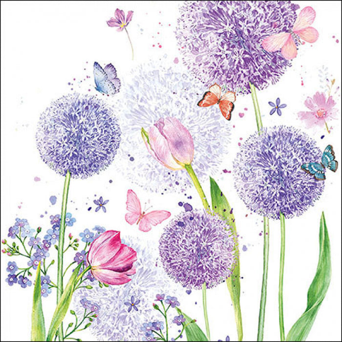 Ambiente Flower Beauty Servetten - 25 cm x 25 cm