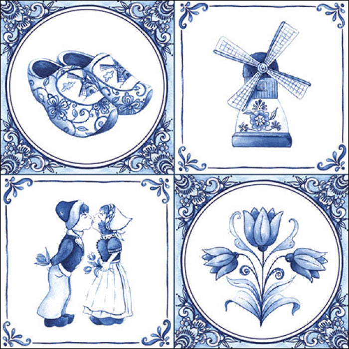Ambiente Holland Mix Servetten - 33 cm x 33 cm