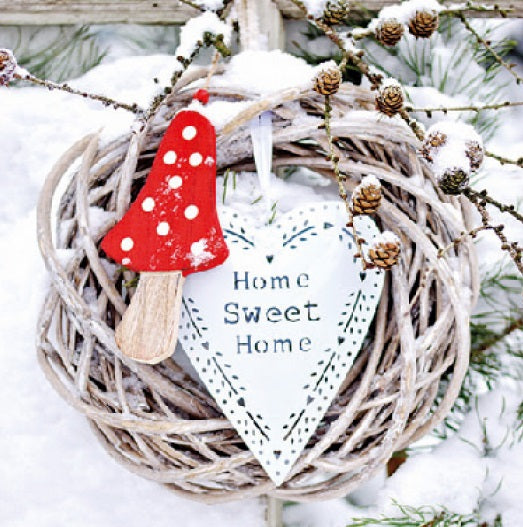 Ambiente Home Sweet Home Servetten - 25 cm x 25 cm