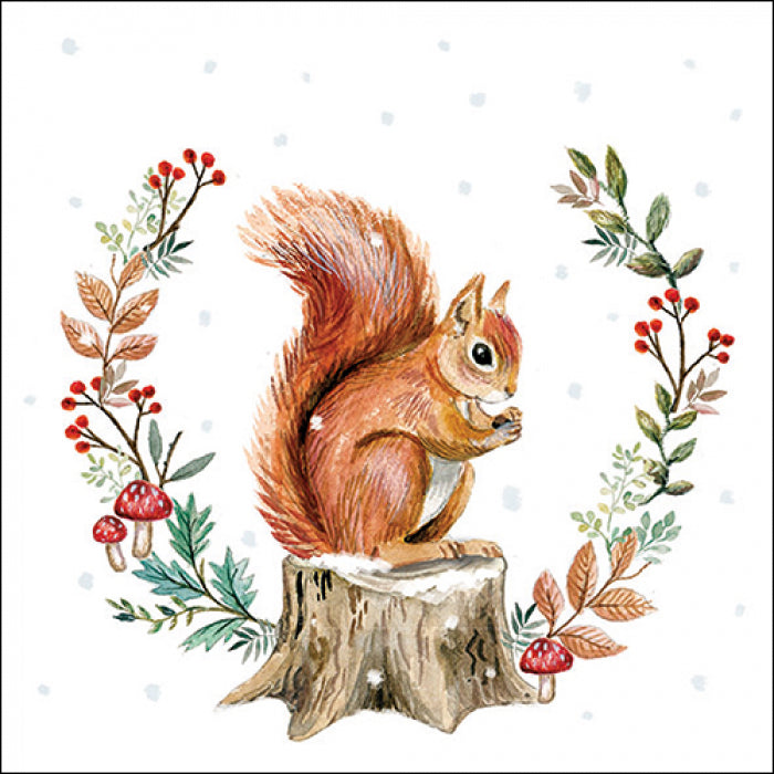 Ambiente Storing for Winter Servetten - 25 cm x 25 cm
