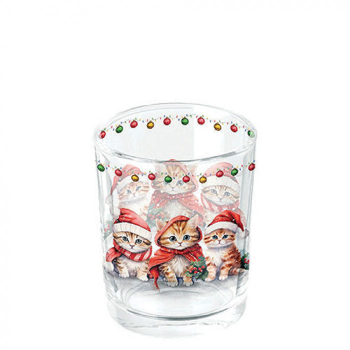Ambiente Funny Cute Kittens Theelichthouder - Ø 5,5 cm