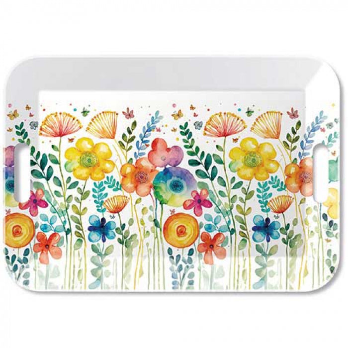 Ambiente Vibrant Spring White Dienblad - Melamine - 33 cm x 47 cm