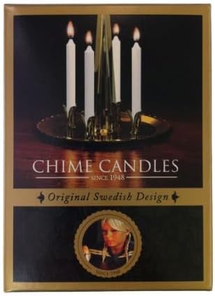 Chimes Kaarsjes voor Engelenmolen - Kerst - Wit - 20 Stuks