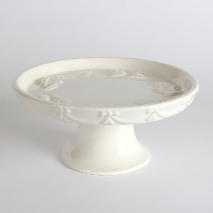 Piccobella Taartplateau - Wit - Keramiek - Ø 21 cm