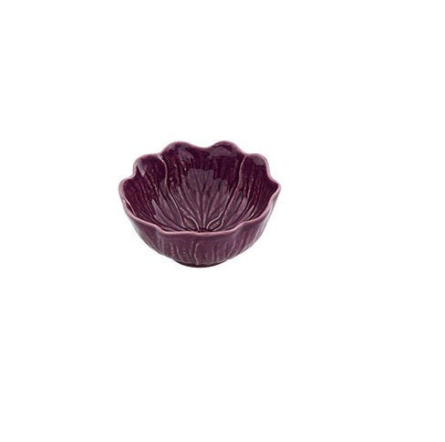 Bordallo Pinheiro Flora Schaaltje - Paars - Aardewerk - Ø 12,4 cm