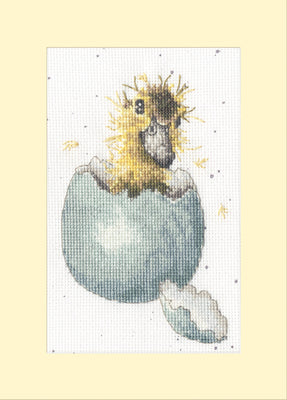Wrendale Designs Peek a Boo Borduurpakket - 10 cm x 16 cm