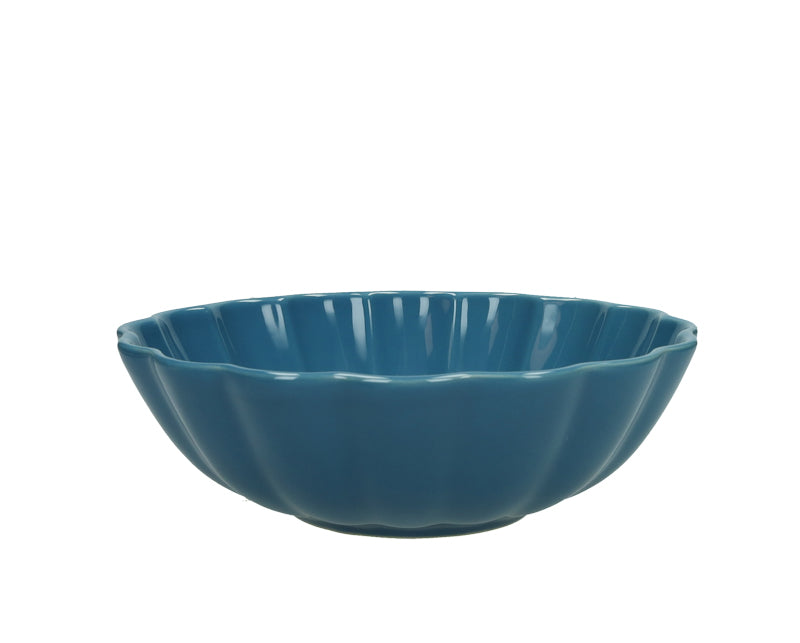 Brandani Calipso Schaal - Blauw - Aardewerk - Ø 23 cm