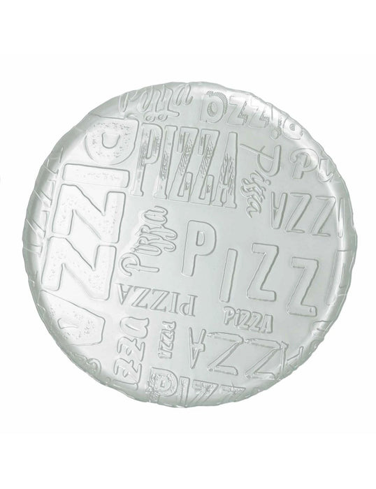Brandani Pizzabord - Transparant - Glas - Ø 34 cm