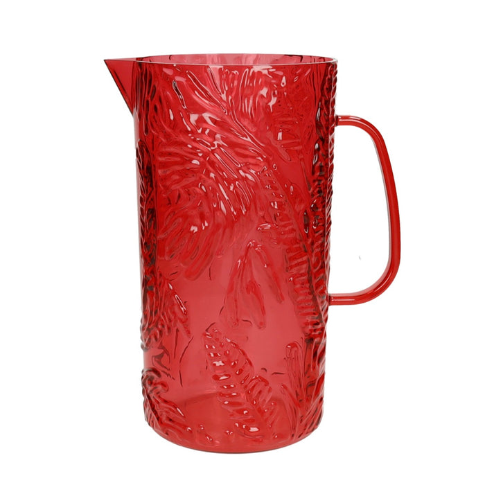 Brandani Tropical Karaf - Rood - Acryl - 2 ltr.