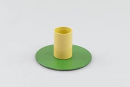 Branded By Gabi S Kandelaar - Groen/Vanille - IJzer - 8 cm x 4 cm