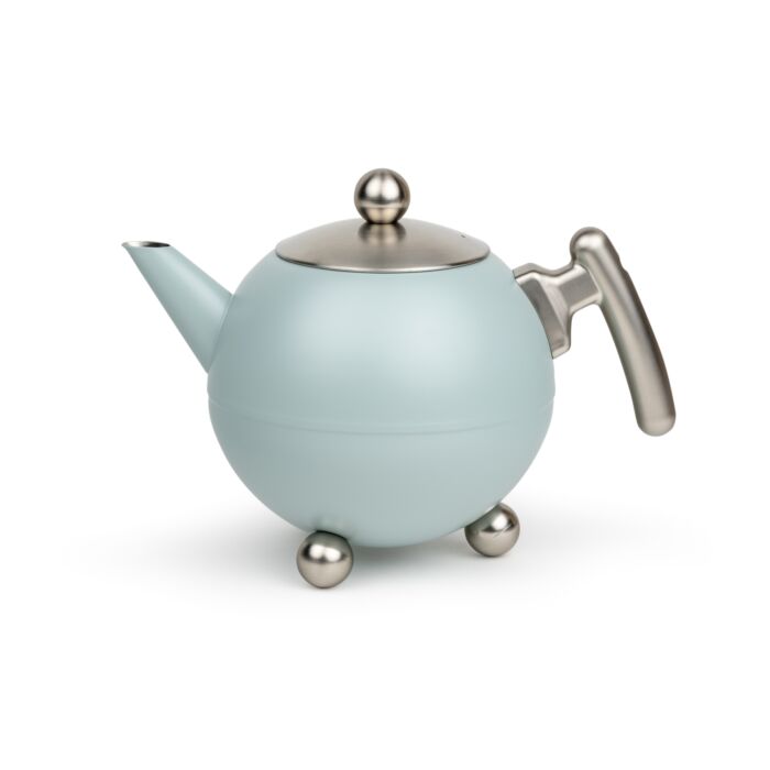 Bredemeijer Duet® Bella Ronde Theepot - Lichtblauw - 1,2 ltr.