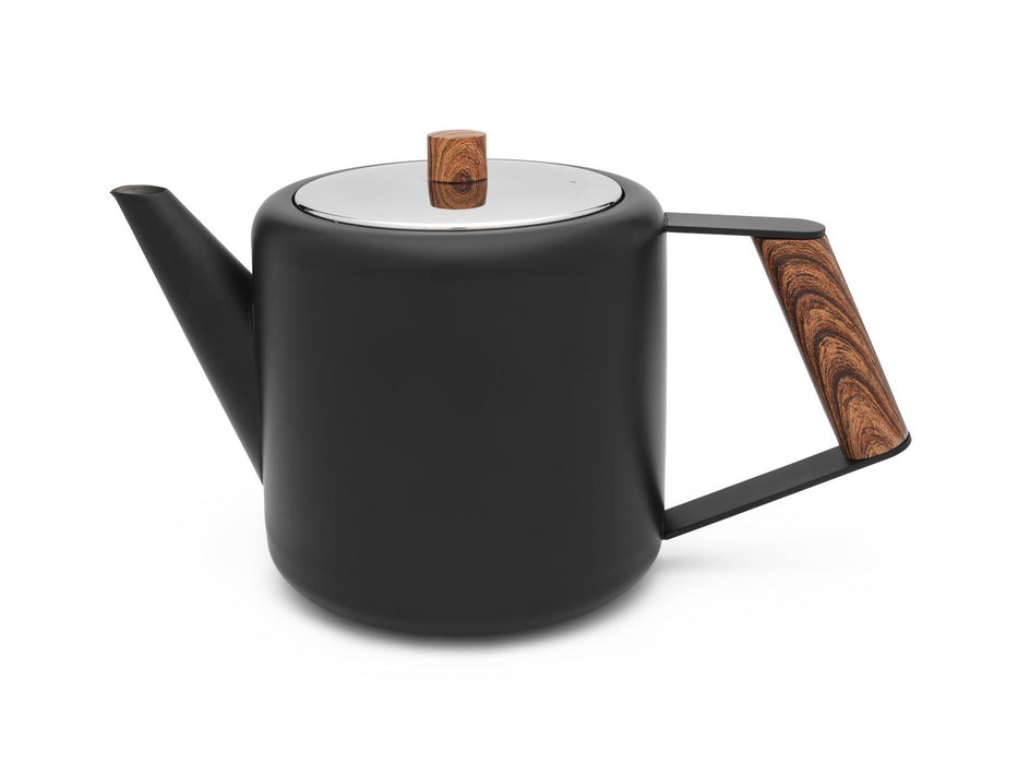 Bredemeijer Duet® Design Boston Theepot - Mat Zwart - 1,1 ltr.