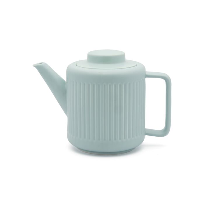 Bredemeijer Skagen Theepot - Porselein - Lichtblauw - 1,2 ltr.
