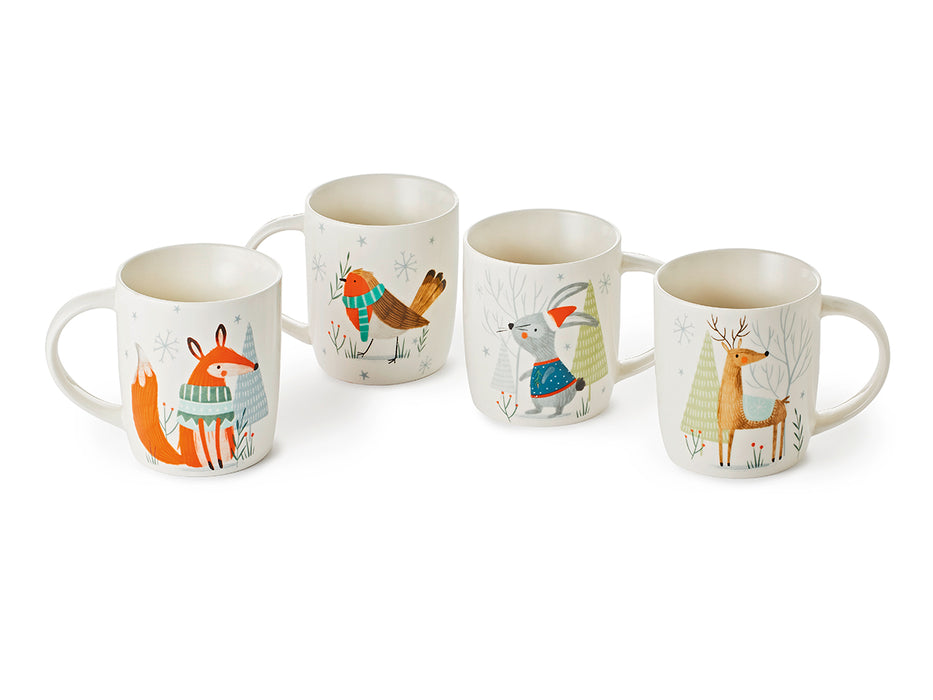 ChaCult Vintertied Beker - New Bone China - 300 ml