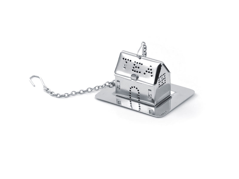ChaCult Tea House Thee Ei - RVS - 2 cm x 3,3 cm x 3,2 cm