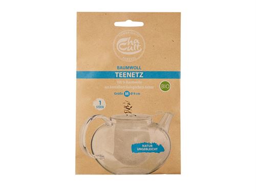 Chacult Theefilter - Maat M - Katoen - Ø 9 cm
