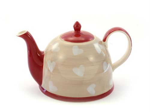 ChaCult Corazon Theepot - Aardewerk - 1900 ml