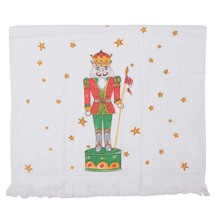 Clayre & Eef Gastendoekje - Notenkraker - 100% Katoen - 40 cm x 66 cm
