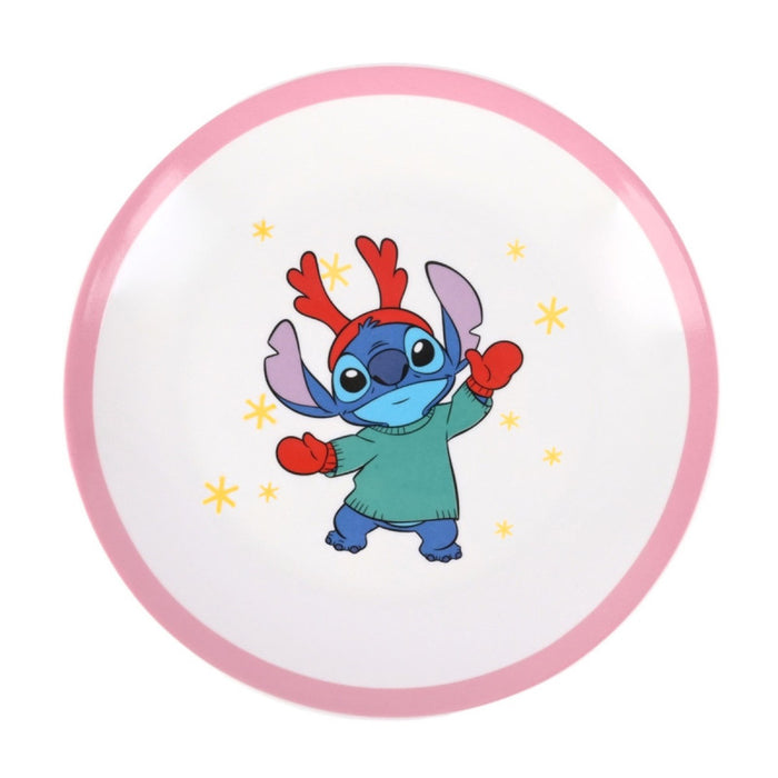 Disney Stitch Reindeer Ontbijtbord - Aardewerk - 19 cm