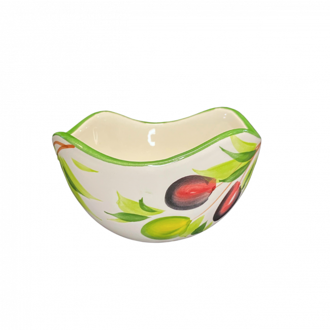 Piccobella Schaal Olijf - Keramiek - 13 cm x 7 cm