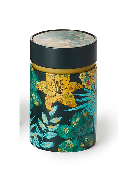 Eigenart Rustic Flower Theeblik - Groen - Metaal - 150 gram