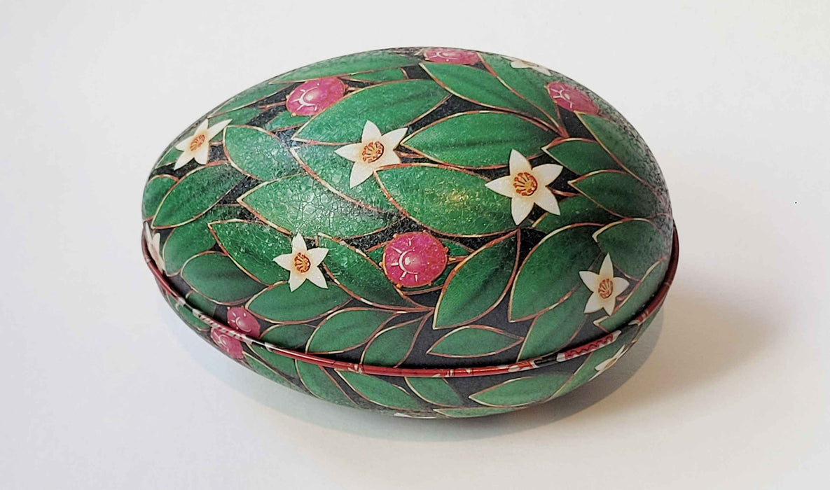 Fabergé Ei Heritage Blikje - Groen - Metaal - 11 cm x 6,9 cm x 7,1 cm