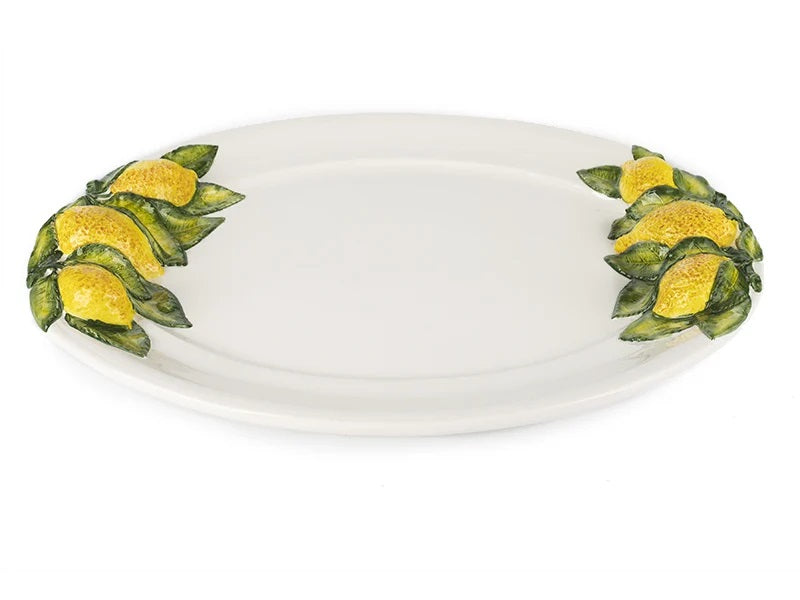 Piccobella Schaal - Citroenen - Keramiek - 51 cm x 38 cm