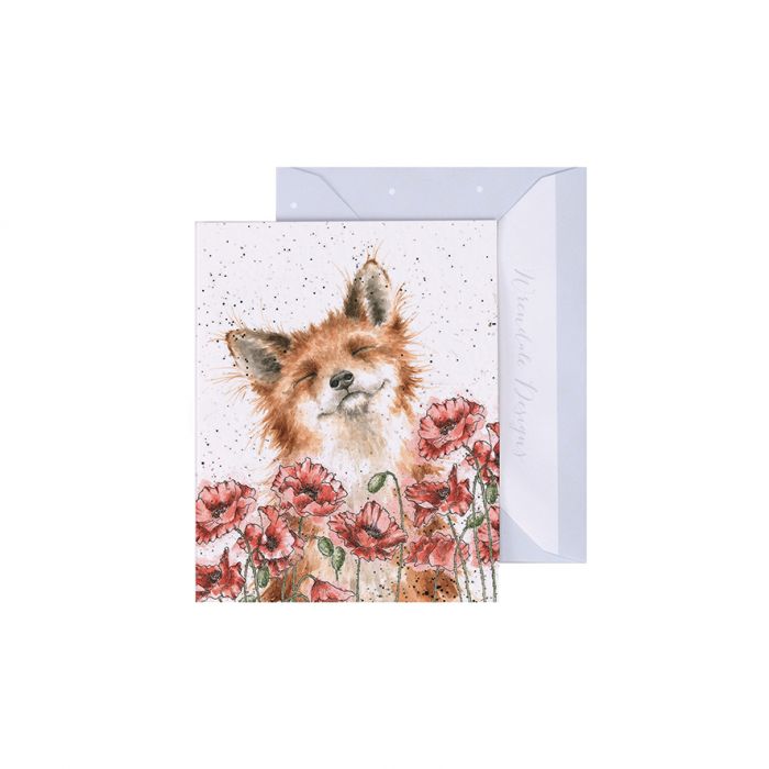 Wrendale Designs Poppy Field Kaartje