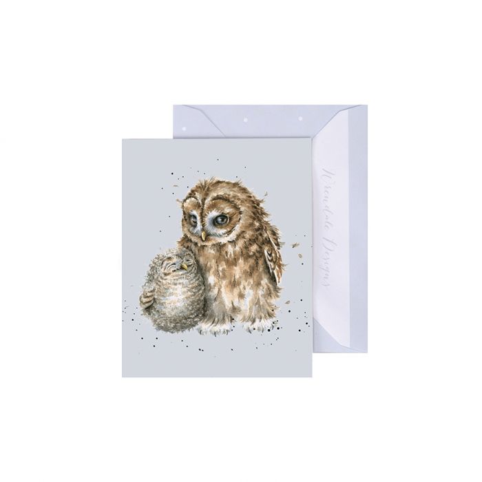 Wrendale Designs Owlways By Your Side Kaartje